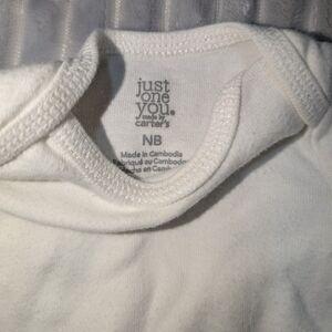 Just One You by Carter's White Baby Onesie